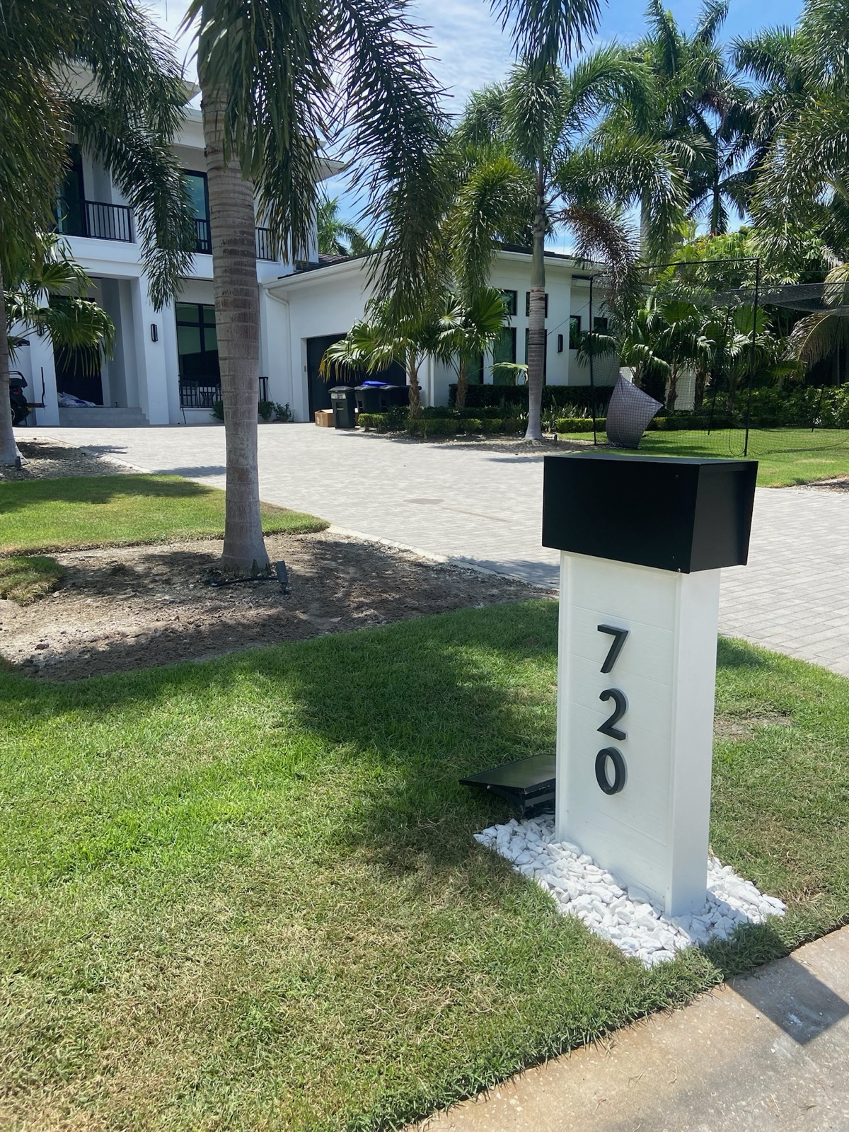 A custom mailbox design mockup prepared for board and ARC approval